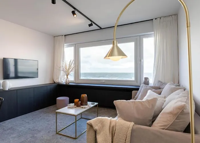 Apartman Wonderful Architect Designed Flat With Sea View Ostende